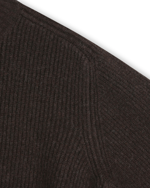 Свитер MOCK NECK SHORT SWEATER BROWN [BESLOW x Sakhyung]