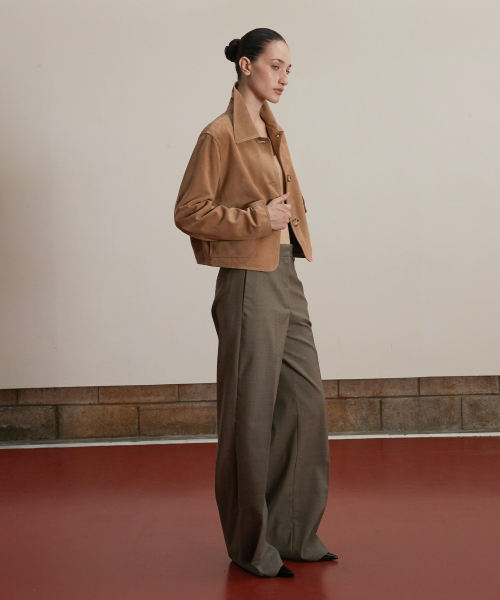 Жакет Suede pocket point Beige