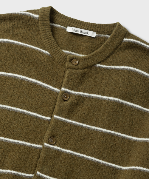 шерсть кардиган_KHAKI