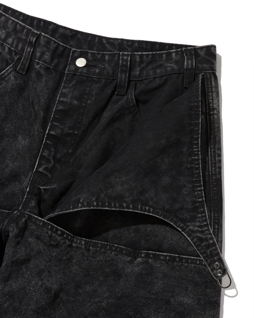 Self Guard Washed Fireman Pants (WASHED чёрный)