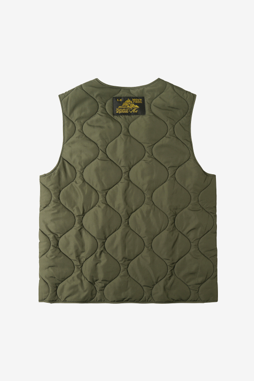 VINIS- sleeveless padded Vest_Khaki