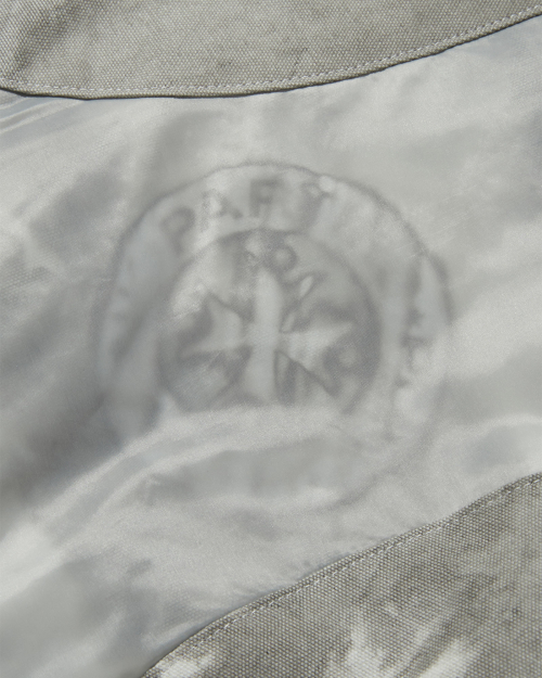 Veiled Mark Quilted Jacket (GRAY)