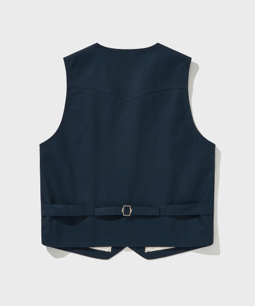 SHERIFF VEST [Sailor Blue]