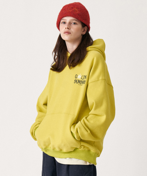 Golden hood sweatshirts_Butter cup