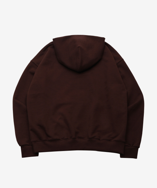 G-logo hoodie_Brown