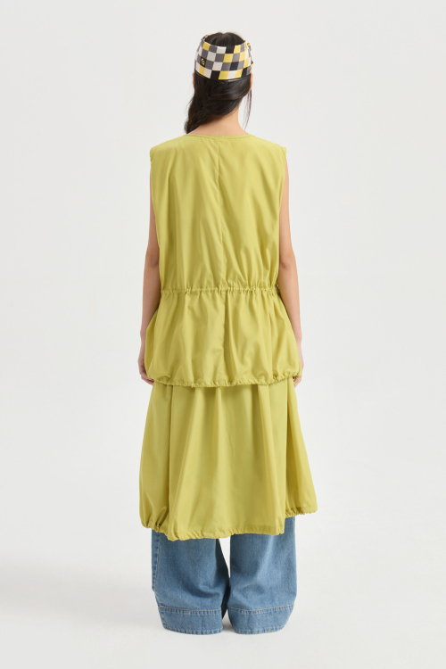 Volume Pocket Zip Up Vest (olive) LFVAM25500OLV