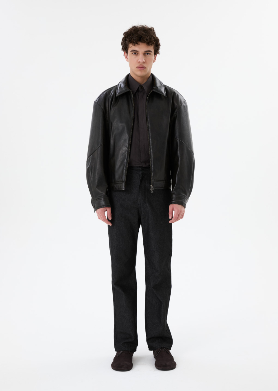 아모멘토(AMOMENTO) SYNTHETIC LEATHER BLOUSON - 사이즈 & 후기 | 무신사