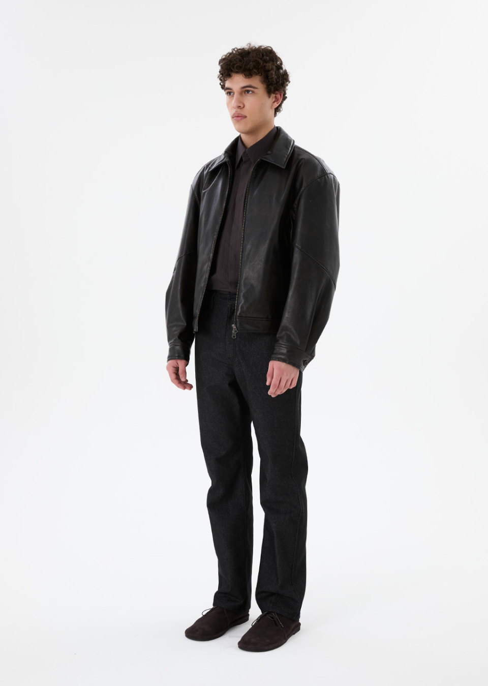 아모멘토(AMOMENTO) SYNTHETIC LEATHER BLOUSON - 사이즈 & 후기 | 무신사