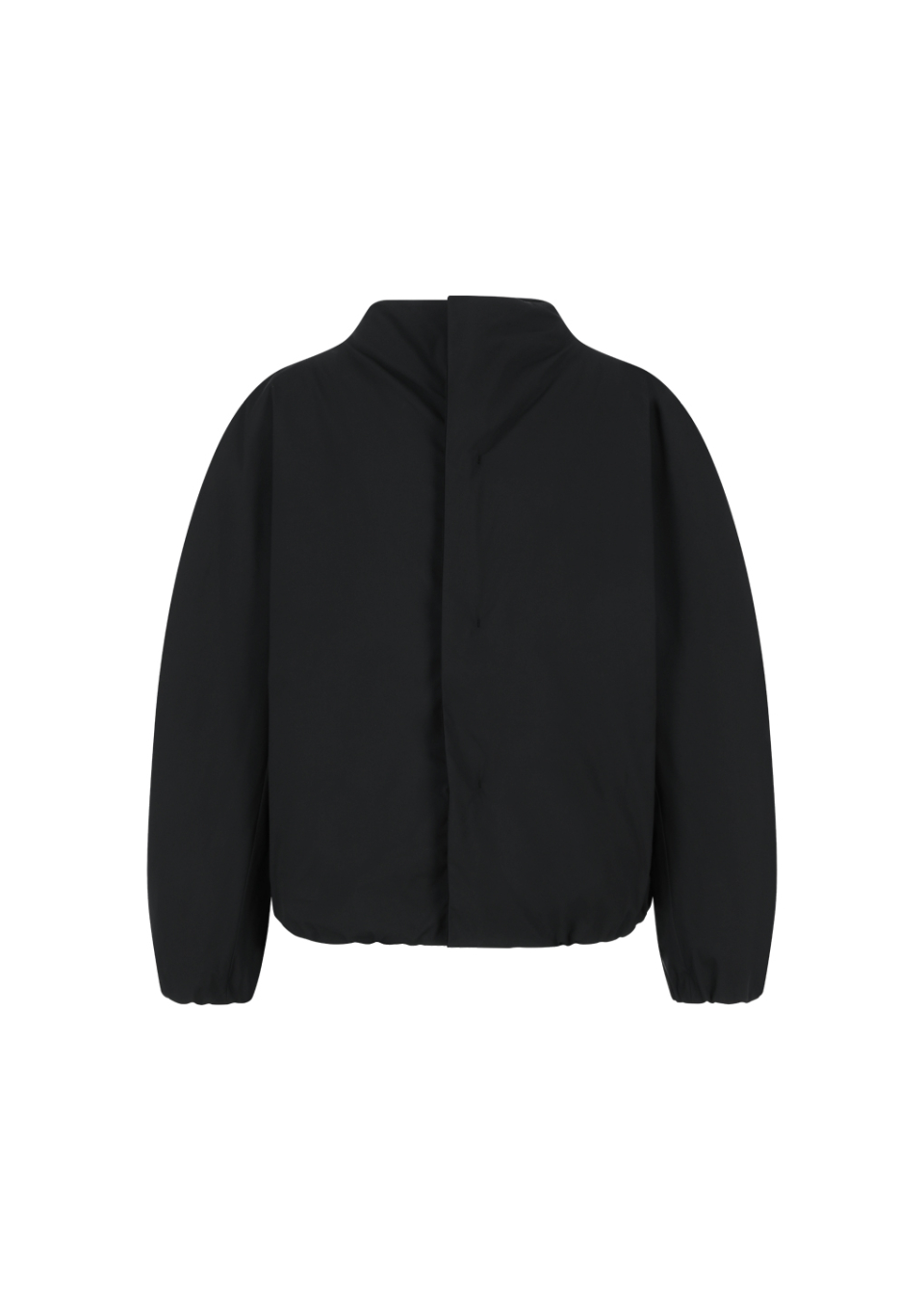 【AMOMENTO】Taffeta Padded Raglan Jumper Amomento Taffeta Padded Jumper Black