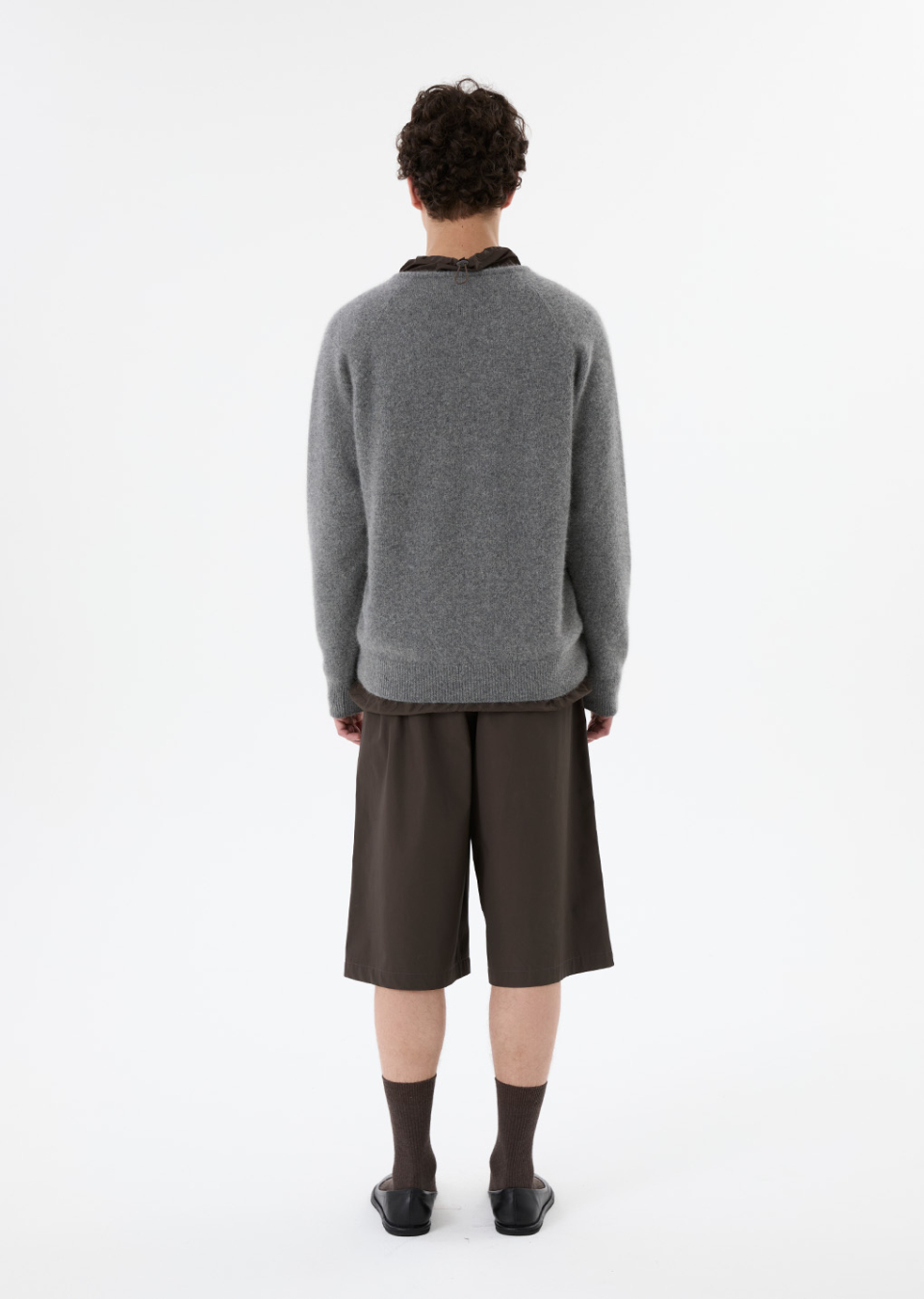 amomento Racoon Hoodie Knit ニットフーディ 아모멘토(AMOMENTO