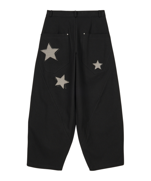 DD star applique balloon pants
