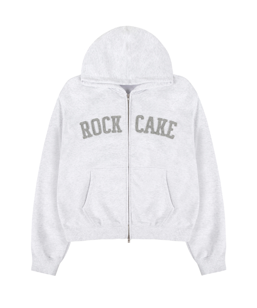 Arch Logo Zip Up худи - White Melange