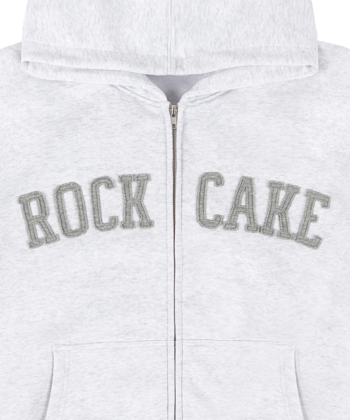 Arch Logo Zip Up худи - White Melange