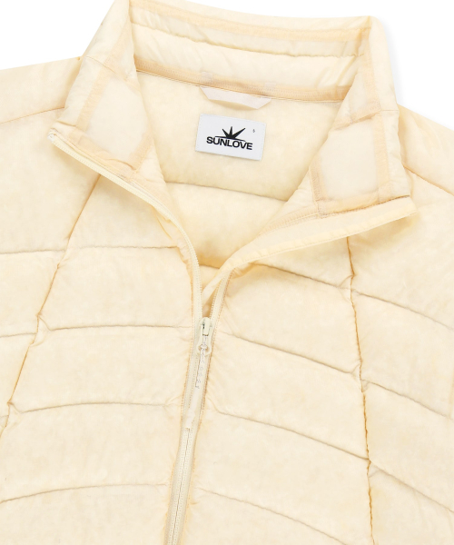 Fly Light Down Jacket Cream