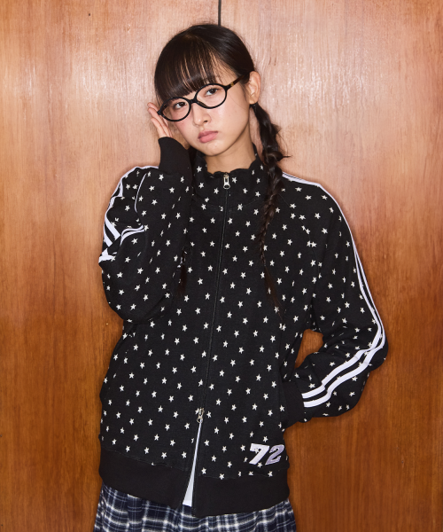 CAT GIRL EYE TRACK JACKET