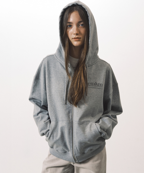 худи на молнии_MIDDLE GREY