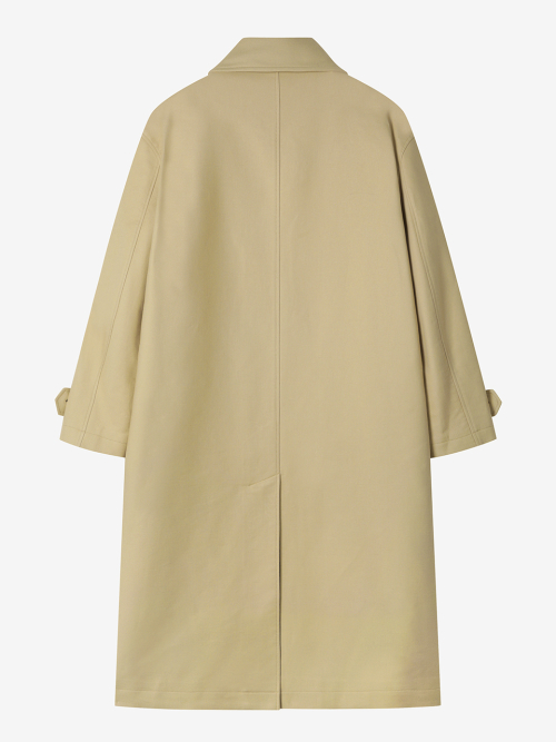 COTTON LONG COAT_BEIGE