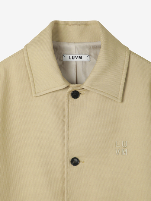 COTTON LONG COAT_BEIGE