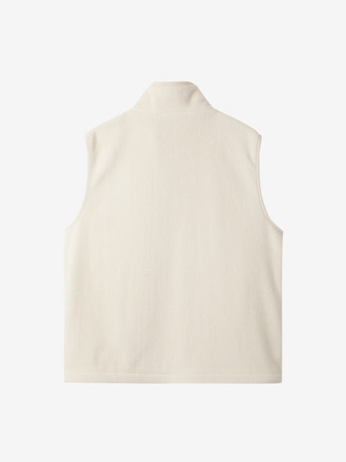 FLEECE VEST_CREAM