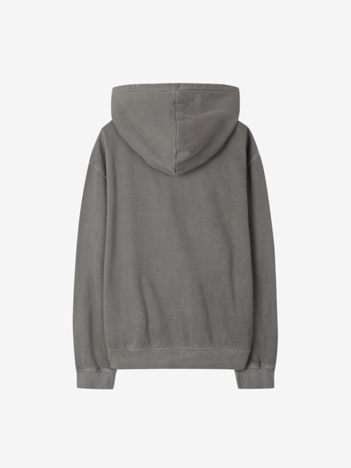 LOGO HOODY_MELANGE GRAY