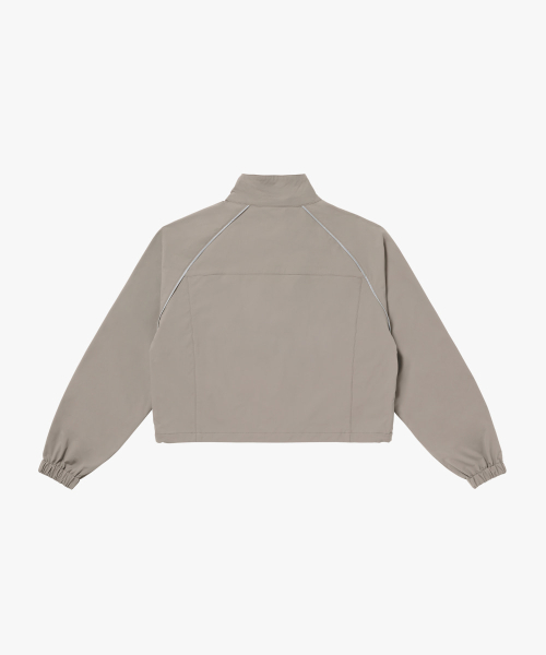 WS STRETCH TRACK JACKET-DARK BEIGE