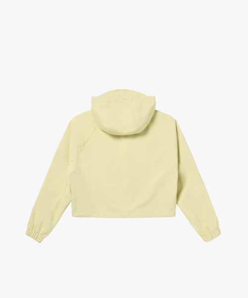 WS 3LAYER CROPPED ACTIVE JACKET-LIGHT YELLOW
