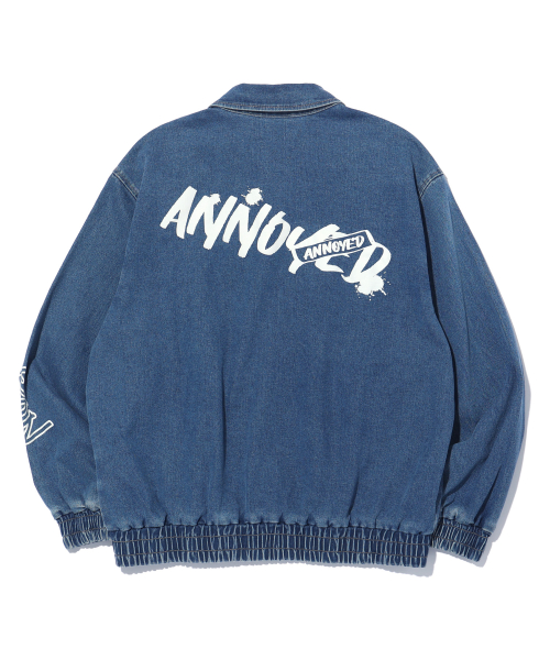 2WAY джинсовые бомбер жакет LP1JU021_INDIGO