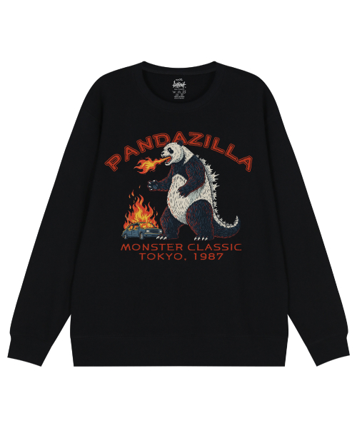 Свитшот Panda Zilla (3 цвета)