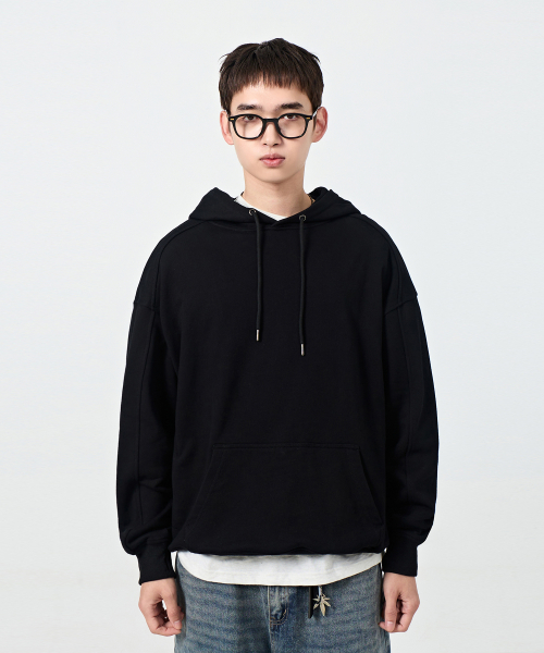ASI четырёхсезонный свитшот с худи Essential — Black