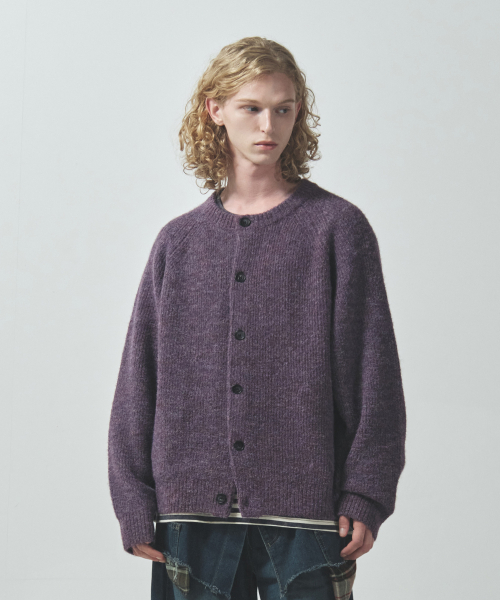 Кроп-кардиган из альпаки Fog: 4 COLORS