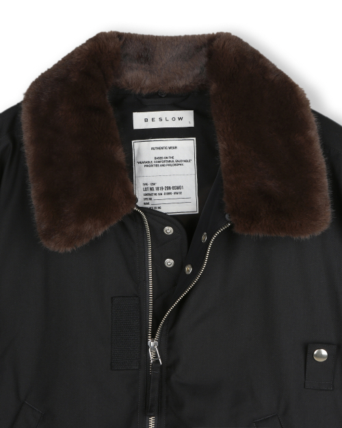 3M THINSULATE B-15 FLIGHT JACKET BLACK