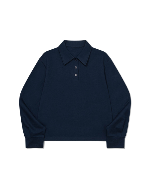 Solid Tone Polo Shirt (NAVY)