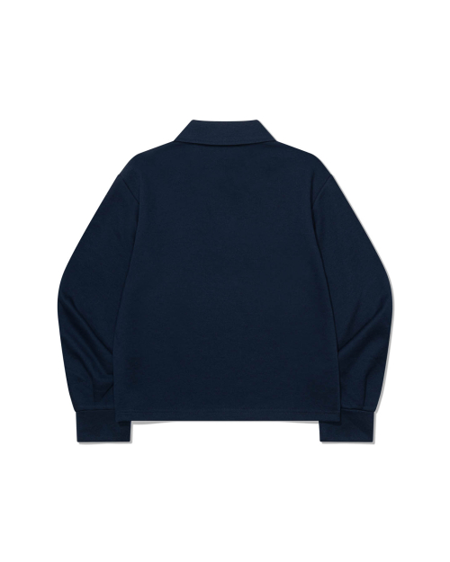 Solid Tone Polo Shirt (NAVY)