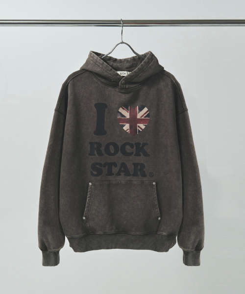 Худи Brit Heart Rockstar_Brown