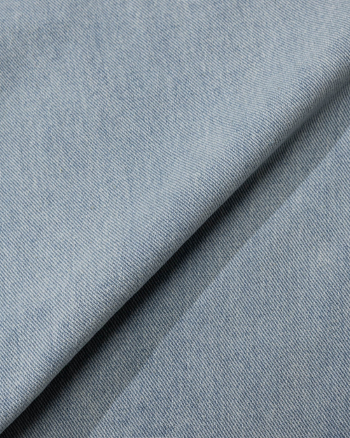 Fray Hem cut Jeans (WASHED LIGHT BLUE)