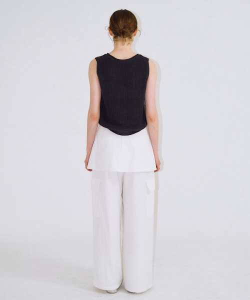 Overlay Cargo Pants - 2colors