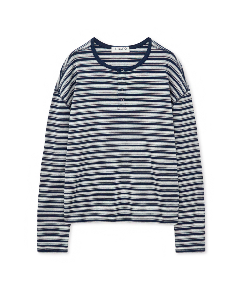 Лонгслив в полоску Sunny Navy