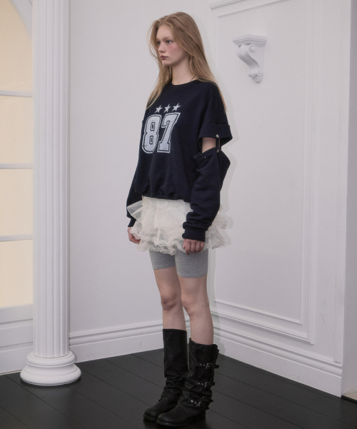 No.87 Star Sweatshirt тёмно-синий