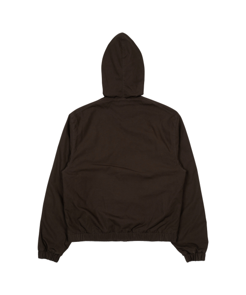 TCM mini logo active jacket (brown)