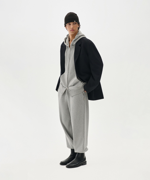 Свободный блейзер от костюма Core Big Over (Black)