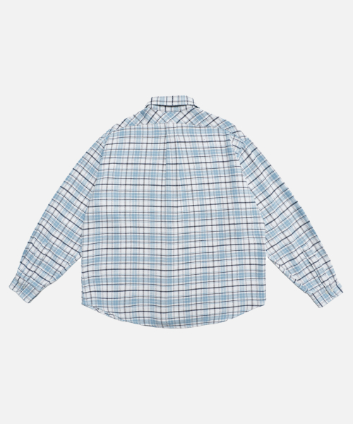 Plaid Cotton Shirt_2color