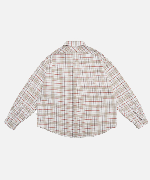 Plaid Cotton Shirt_2color
