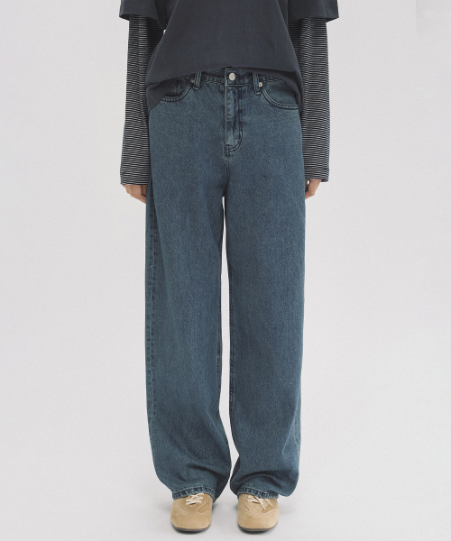 Smokie wide denim (blue)