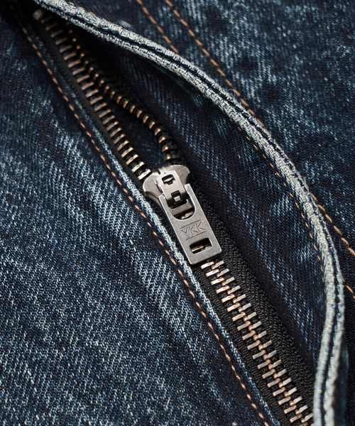 Dark Washing work Denim Pants_Navy