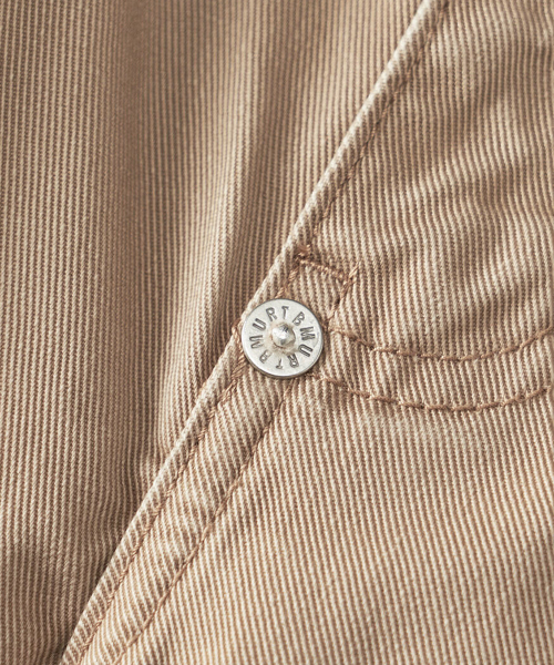 Straight Cotton Pants_Beige