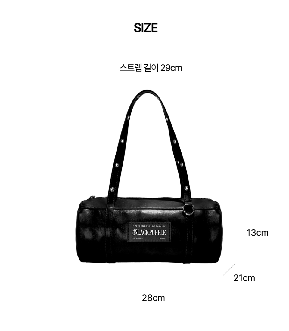 MUSINSA公式 | BLACK PURPLE Baby Rocco Bag_BLACK