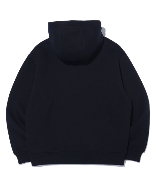 Худи на молнии из неопрена с логотипом LQ1JU015 DARK NAVY