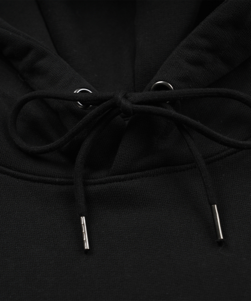US LOGO PULLOVER HOODY _ BLACK