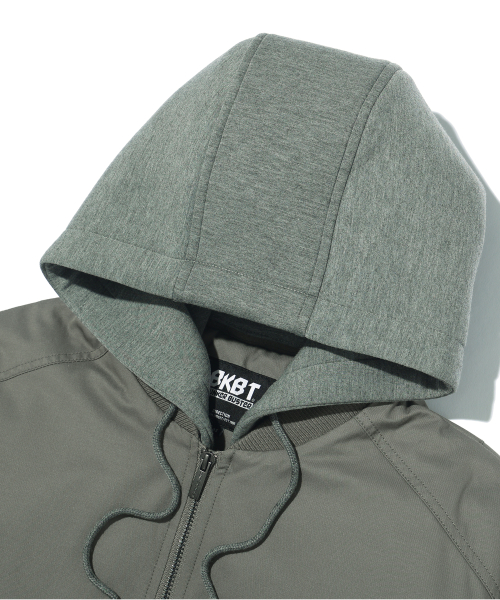 Утепленный бомбер Direction MQ1JU010_KHAKI