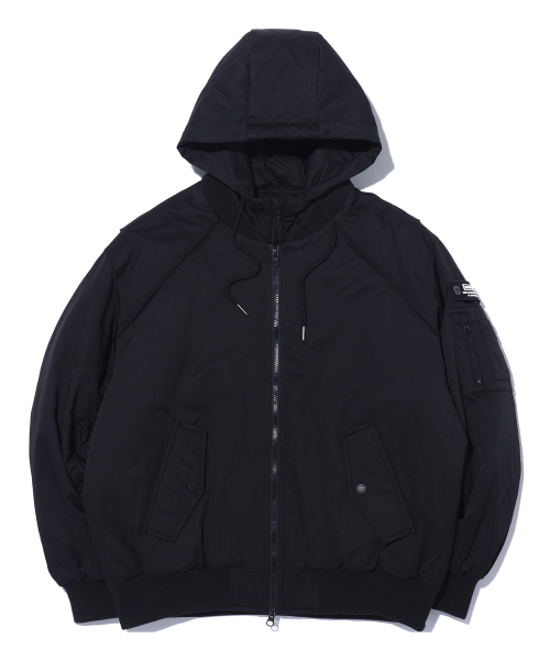 Лётная куртка Twill Wappen MQ1JU009_Black